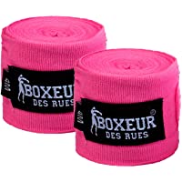 BOXEUR DES RUES - Fuchsia-pink Boxing Bandages- Unisex